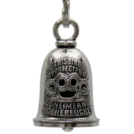 Milwaukee Leather MLB9127 One Mean Mother Motorcycle Good Luck Bell w/ Key Ring-Key Chain Accessory for Bikers