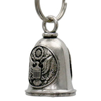 Milwaukee Leather MLB9147 US SEAL Motorcycle Good Luck Bell w/ Key Ring-Key Chain Accessory for Bikers