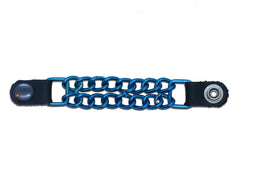 Vest extenders powder coated Candy Blue