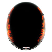 Hot Leathers HLD1006 Black Out Eagle Motorcycle DOT Approved Skull Cap Half Helmet for Men and Women Bikers
