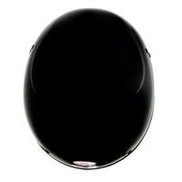 Hot Leathers HLD1036 Silver Flames Gloss Black Motorcycle DOT Approved Skull Cap Half Helmet for Men and Women Biker