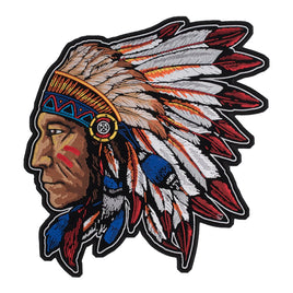 Native American Chief Headdress Patch