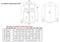 TW255.22 - Ladies Black and Pink Flannel Shirt