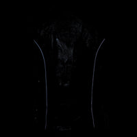 Milwaukee Leather MLL4500 Women's Black Leather Classic V-Neck Side Lace Motorcycle Rider Vest W/Front Snap Closure