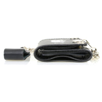 Milwaukee Leather MLW7836 Men's 4” Leather “Triple Skull” Tri-Fold Wallet w/ Anti-Theft Stainless Steel Chain