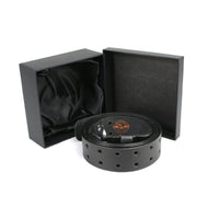 Milwaukee Leather MP7121 Men's Double Prong - Black Genuine Leather Belt w/ Interchangeable Buckle - 1.5 inches Wide