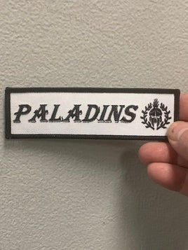 "Paladins" Embroidered Biker Patch