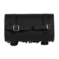 Milwaukee Performance SH498 Black PVC Large Two Buckle Fringed Tool Bag for Motorcycles