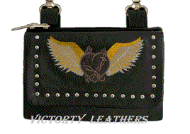 Ladies Leather Hip Bag Belt 