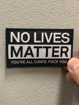 No lives matter