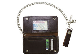  Leather Chain Wallet