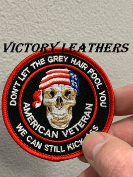 Don't let the grey hair fool you Patch