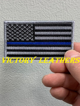  Thin Blue Line American Flag 