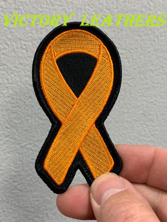 Cancer Awareness Orange Ribbon Patch