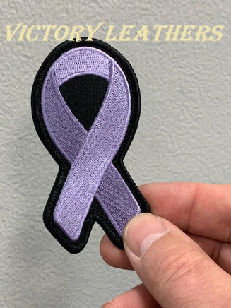 Cancer Awareness Lavender Ribbon Patch