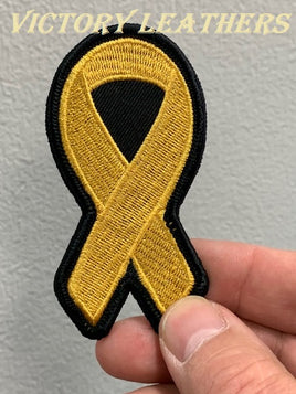 Gold Ribbon Patch