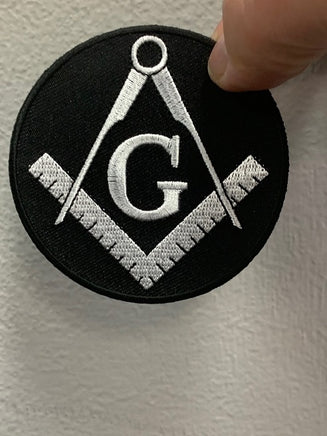 Masonic G with Compass Patch