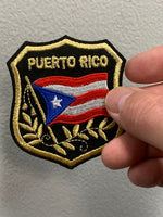 Puerto Rico flag patch