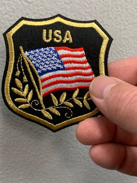 USA flag patch