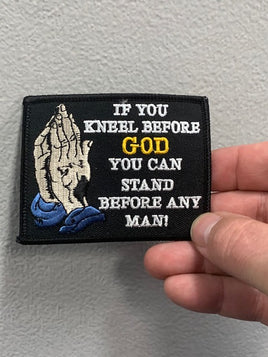 If you kneel before GOD