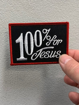 embroidery patch 100% for Jesus
