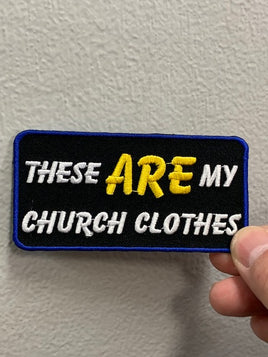 CHURCH CLOTHES PATCH